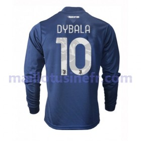 Maillot de Foot Juventus Paulo Dybala 10 Extérieur 2020-21 Manches Longues